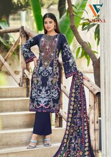 Vandana nagina vol-12 work dress material wholesale in ahmedabad